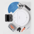 Robot Vacuum Cleaner with Self Charging, LED Touch Screen with Voice Prompt, Vacuum Cleaning Robot with HEPA Filter, Two Side Brush, Remote Control